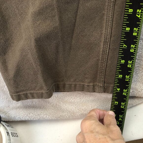 Carhartt Men's Cargo Pants Tag Size 38x34 Relaxed Fit Straight Leg Brown Casual - Picture 5 of 14